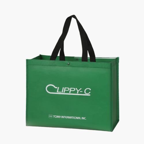 친환경 RPET가방 폐플라스틱가방 M자형 리유저블가방